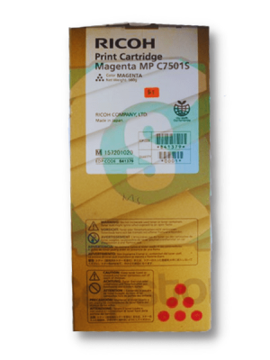 Original Ricoh Magenta Toner Cartridge MPC6501SP MPC7501SP